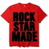 Rock Goth Fashion Men's Punk Grunge Hip Hop Rap Vintage Letter Print Short T-Shirt Casual Oversized Y2K Cotton Streetwear 5