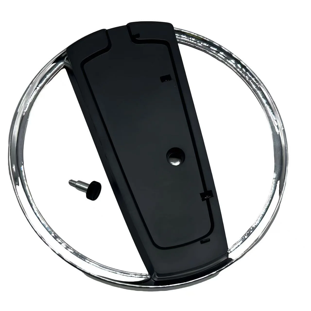 Supporto Verticale per Console, Base Antiscivolo in ABS e Metallo con Vite di Fissaggio per Console Slim con Lettore Disco e Digitale