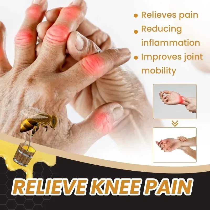 Bee Venom Melittin Joint Repair Gel Relieve Lumbar Spine Knee pain Body Massage Shoulder and neck Relaxing Care Cream