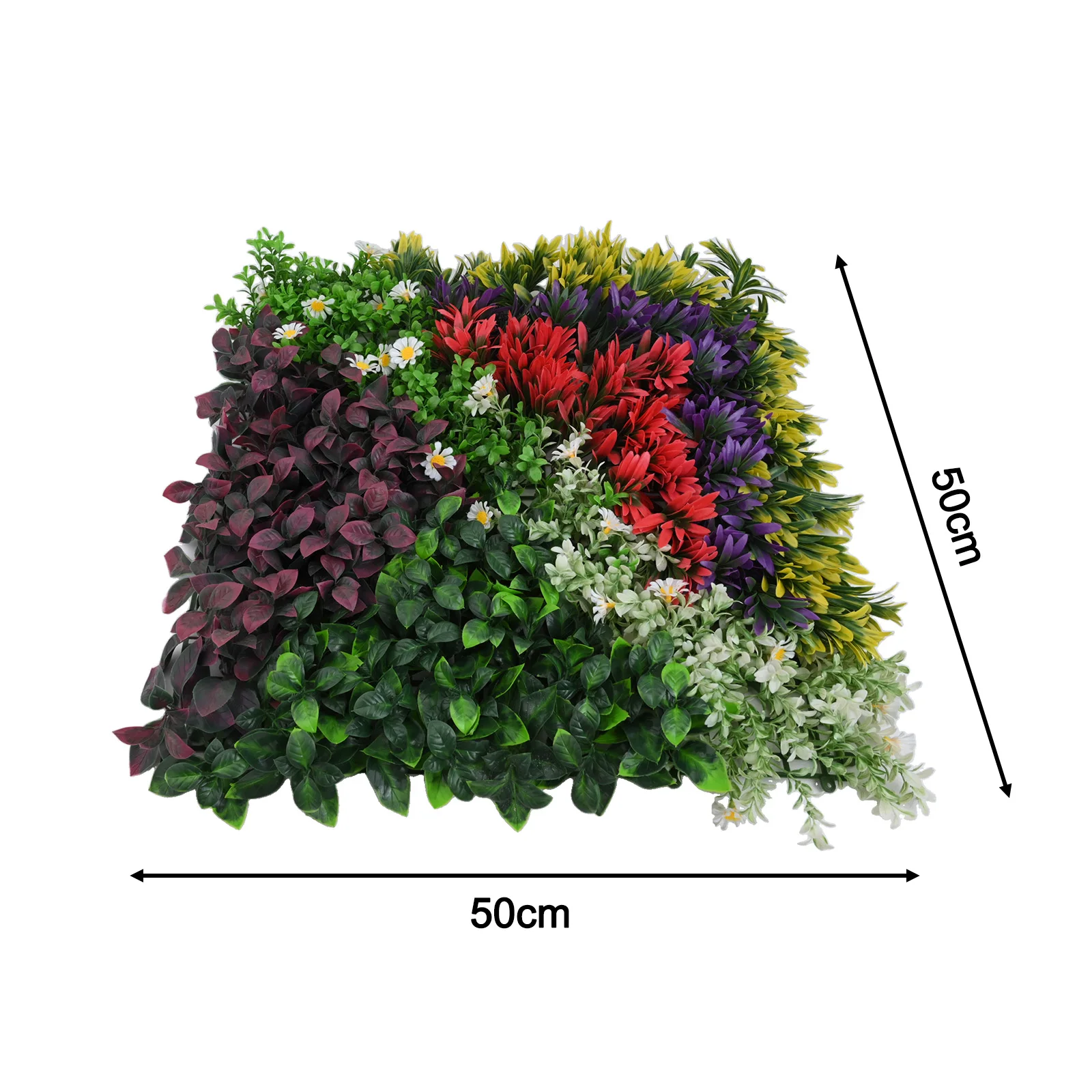 Indoor Outdoor Garden Artificial Plant Wall Indoor Decoration Dense Foliage Easy Installation Environment Safe No Maintenance