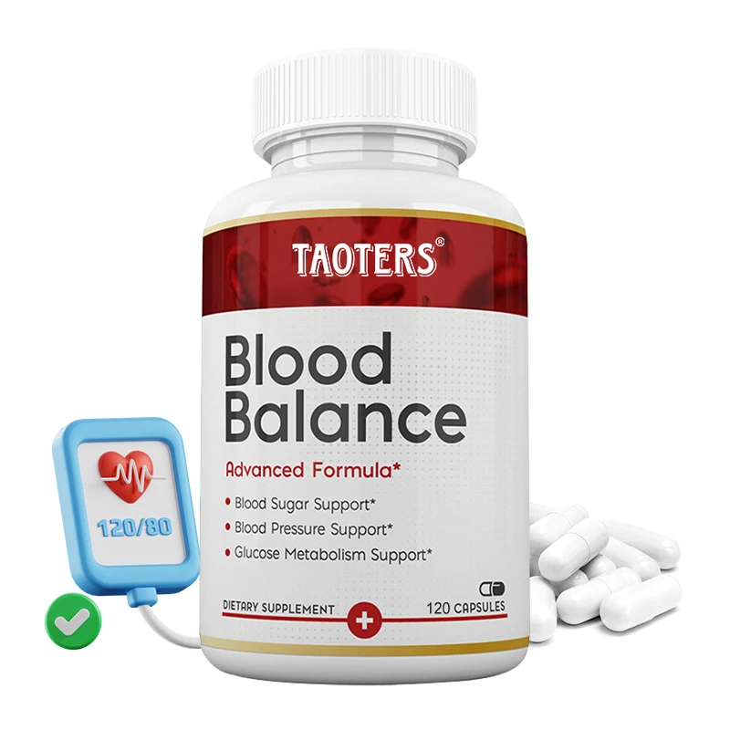 Blood Balance Formula Capsules-Balance blood sugar metabolism, promote cardiovascular and heart health