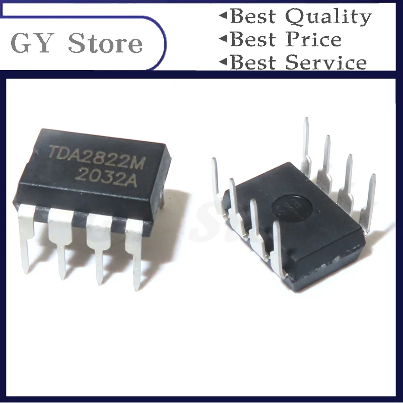 10Pcs/Lot TDA2822M DIP8 SOP8 TDA2822 SOP DIP 2822M DIP-8 SOP-8 DUAL LOW-VOLTAGE POWER AMPLIFIER IC In Stock - Foto 7