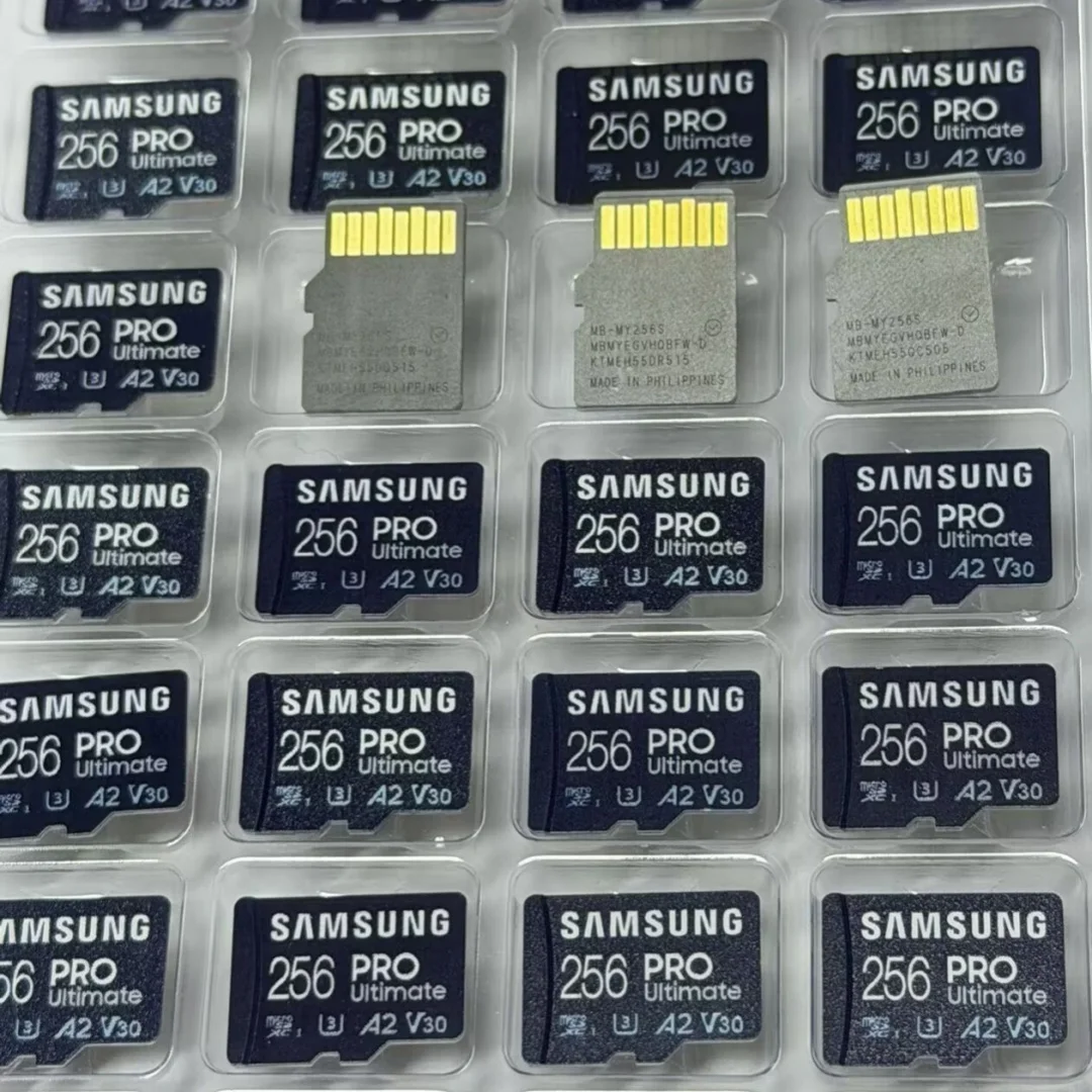 삼성 PRO Ultimate 256GB 마이크로 SD 카드 UHS-I U3 4K V30 A2 200MB/s 읽기 속도 130MB/s 쓰기 속도 메모리 카드 SD 어댑터 포함 특가 판매