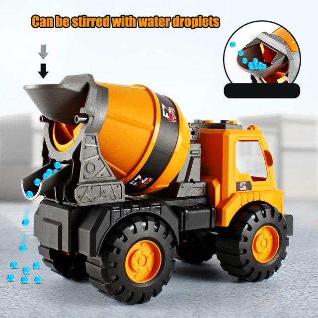 Simulation Classic Big Size Engineering Car Toys Excavator Model Tractor Toy Boys Children Truck Model Car Toys for Kid Gift 4