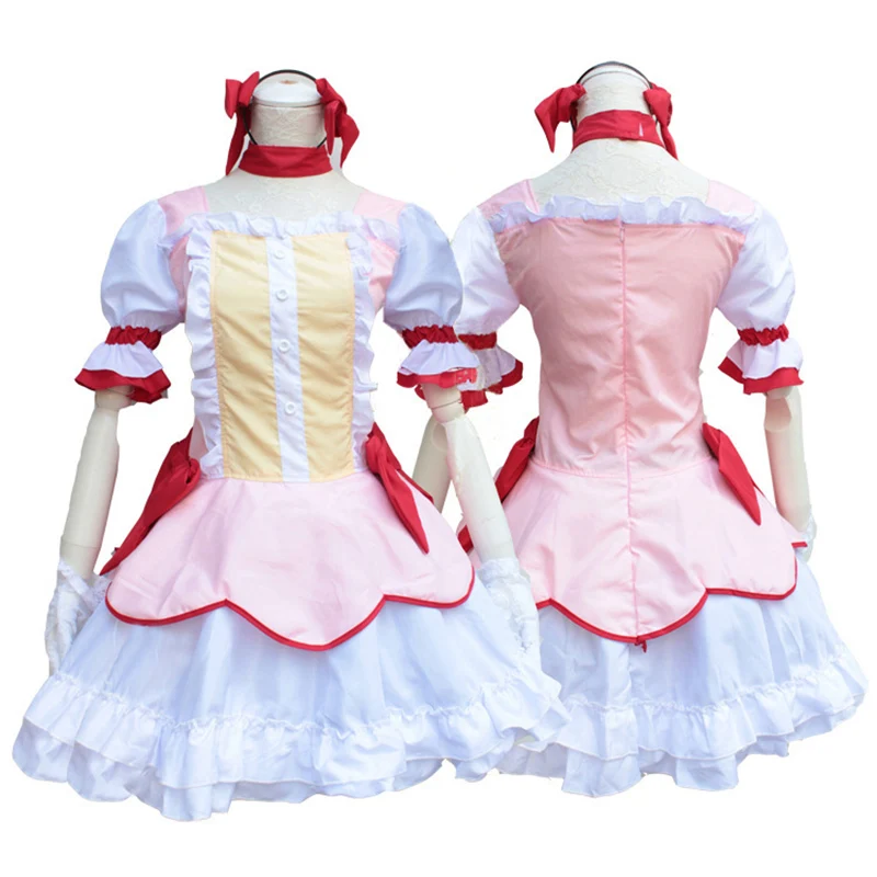 

Аниме Puella Magi Madoka Magica Kaname Madoka Горничная Косплей Костюм