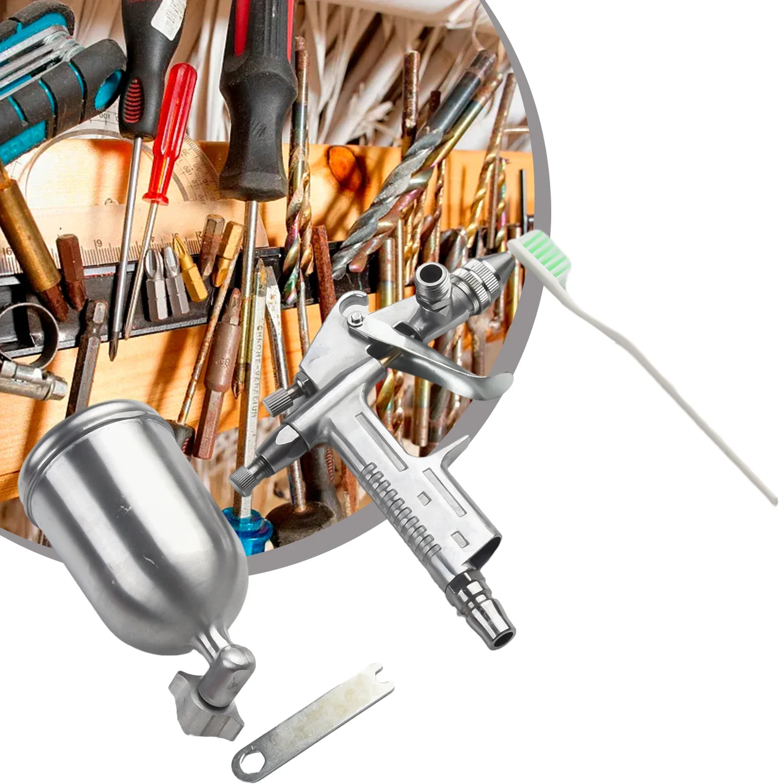 

Инструменты для ремонта покраски автомобиля, Мини Пневматический распылитель, сопла, инструмент для распыления мебели, крафтовые распылители «сделай сам»