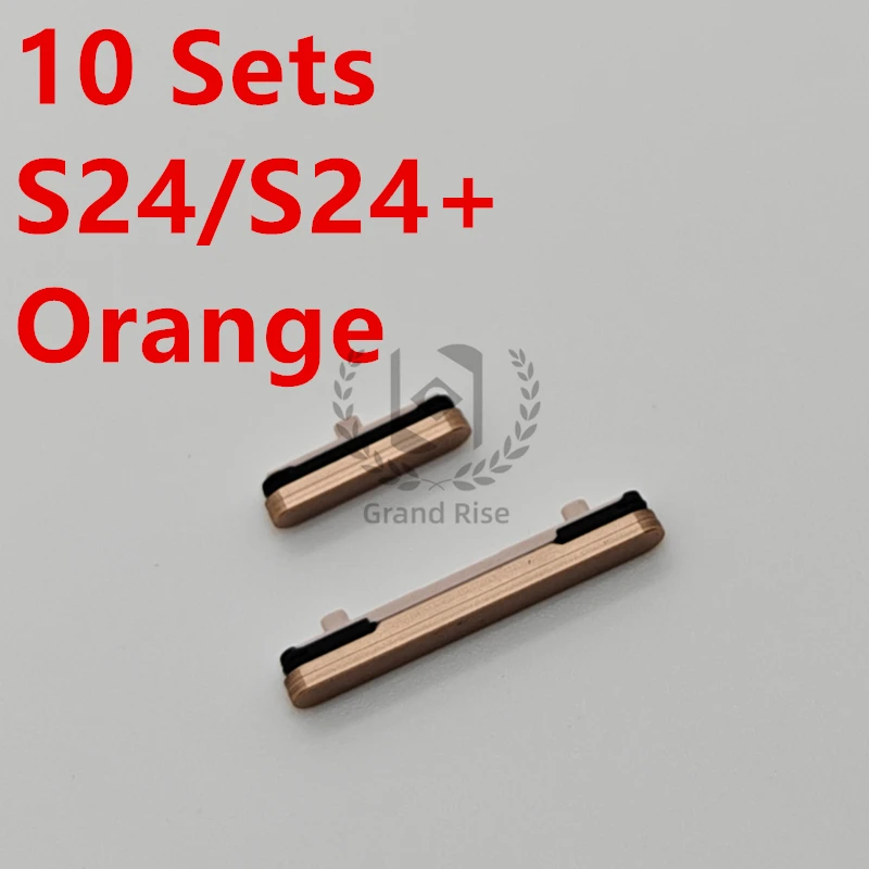 10 Sets of Volume and Power Button Side Key On/Off Repair Parts