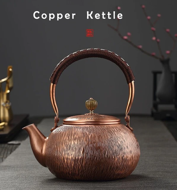 Copper Water Pitcher | Ayurveda | Handmade | 100% Pure | Hammered 1.5 Litre