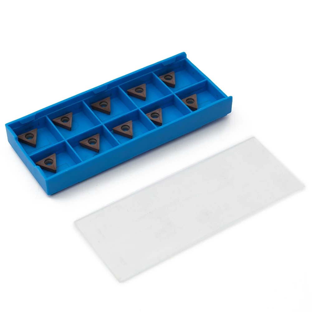 

10pcs TCMT110204 TCMT 731 Carbide Inserts 10mm Finishing Processing Steel STFCR/L STFCR/L 91° STUCR/L95° STWCR/L Turning Tool