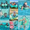 Mambobaby Baby Waist Floating Lying Swimming Ring Pool Toy Swimming Trainer Solid Non-Inflatable Newborn Baby Swim 6
