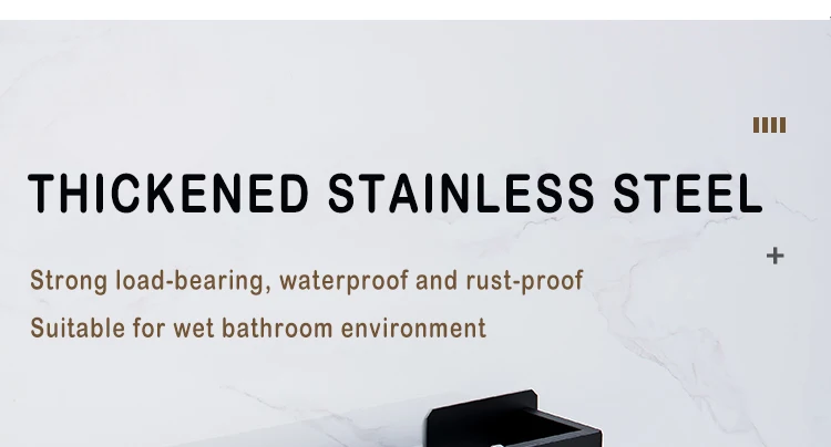 Description Picture 6 of itemNo Drilling Bathroom Towel Ring Stainless Steel Self-adhesive Towel Rack Holder Towel Organizer Bathroom Organizer Shelf
