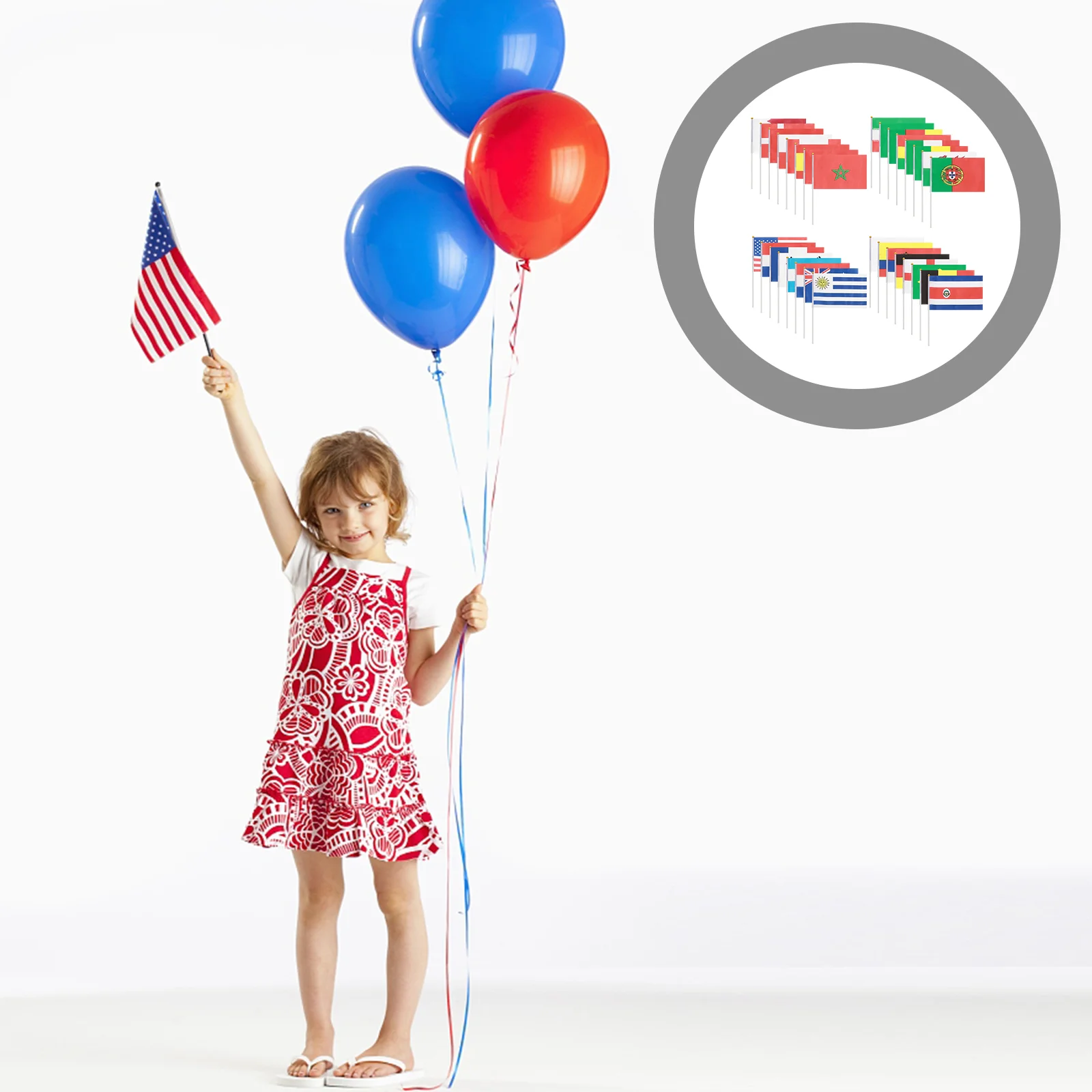 

Флаг США, 32 шт., ручной Флаг для футбола