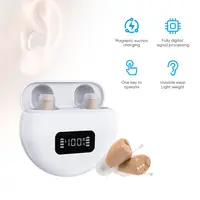2024 new best digit Elderly Hearing Aid Rechargeable ITE Deaf super Mini Wireless Sound Amplifier Invisible Hearing Aids - Image 3