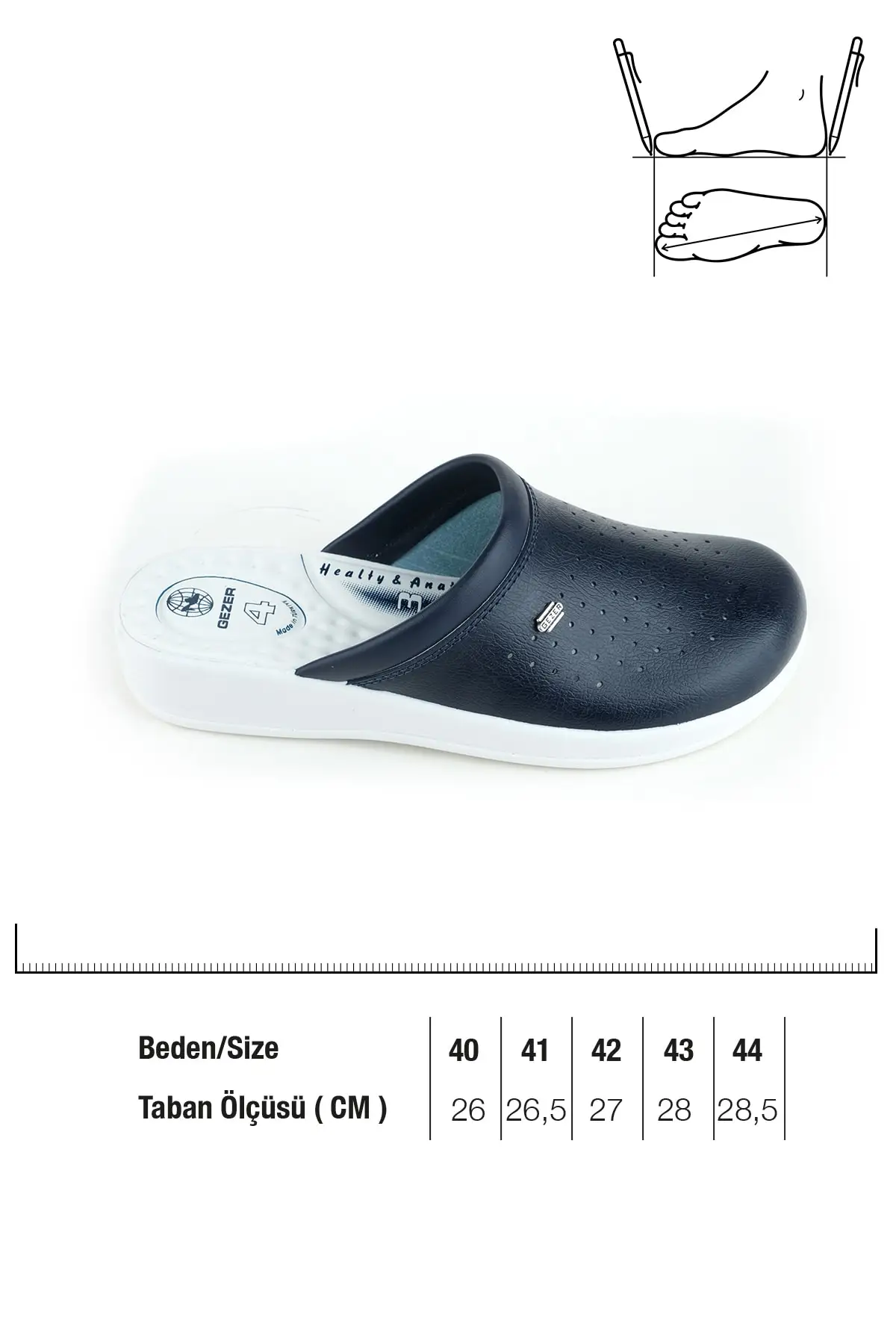 Medical Shoes Non-slip Doctor Nurse Clogs Slippers Summer Sabo Men's Slippers