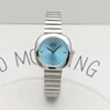 Simple Fashion Oval Bamboo Strap Women's Quartz Watch 3