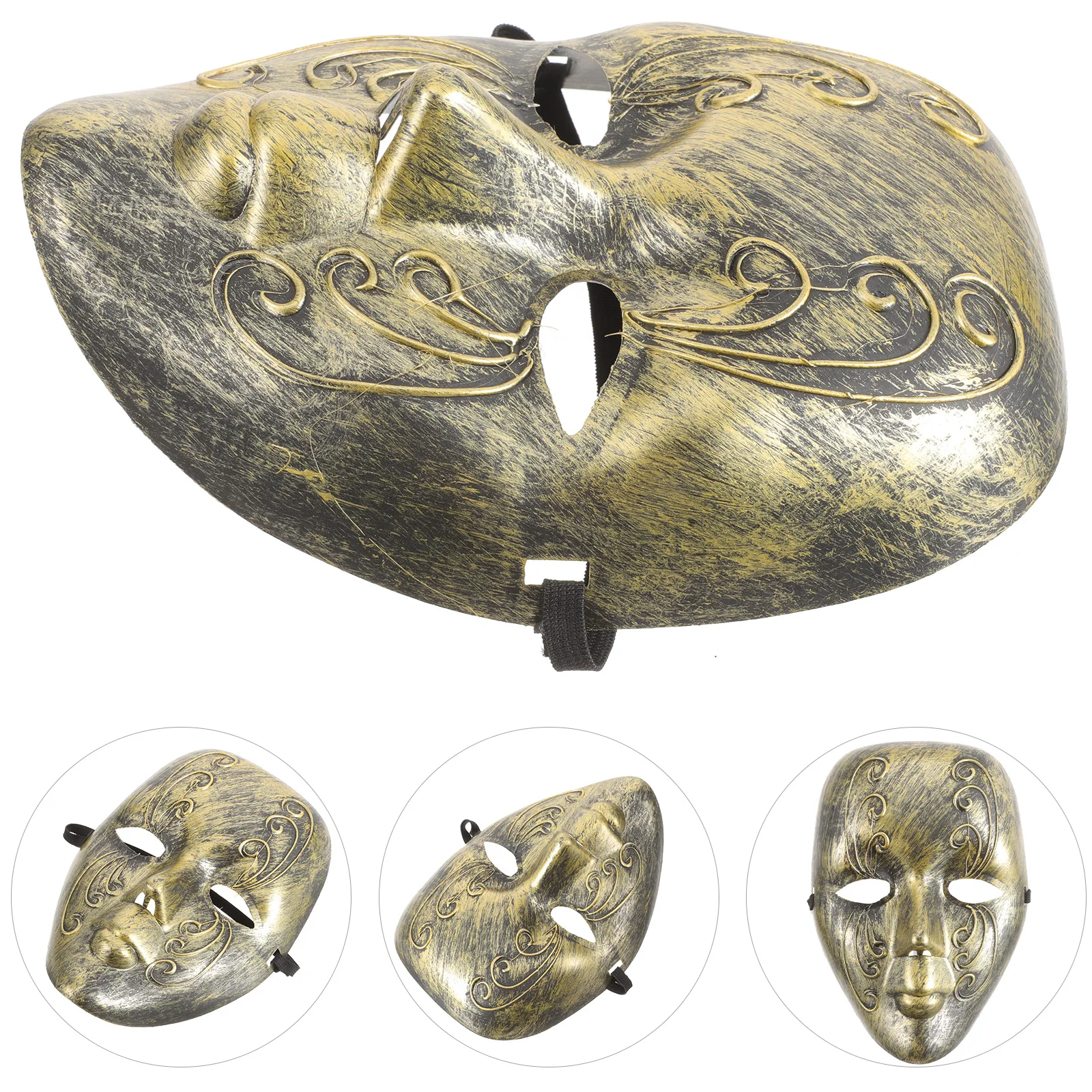 Description Picture 6 of itemHalloween Mask Party Carnival Props Venetian Decorative Supplies Creative Cosplay Full Face Masquerade for Women Costumes