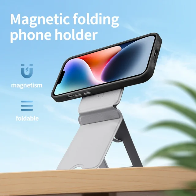 Universal Desktop Magnetic Phone Holder Multi-functional Bracket Metal Desk Stand Angle Adjustment Holder Phone Accessories 2