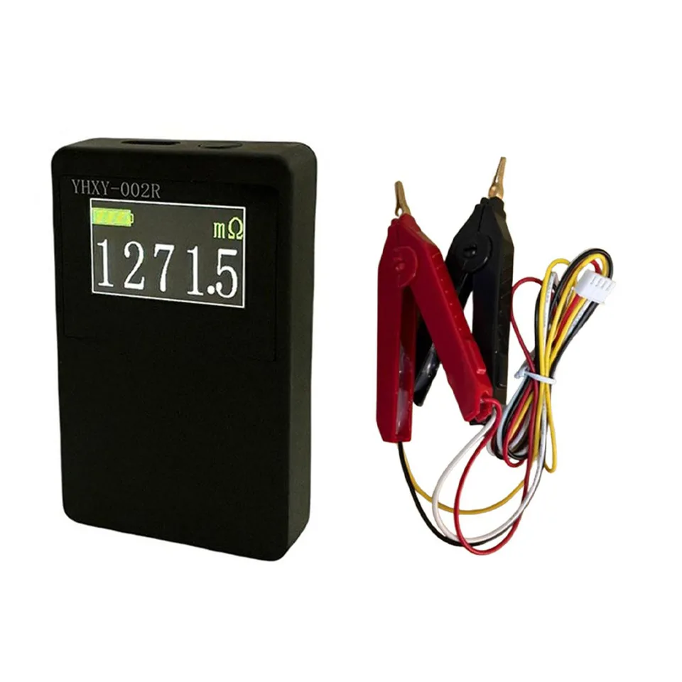 Testeur De Résistance YHXY-002R - Milliohmmètre Portable à 4 Fils - Écran LCD - Précision 0.03% - Pour Tests électroniques