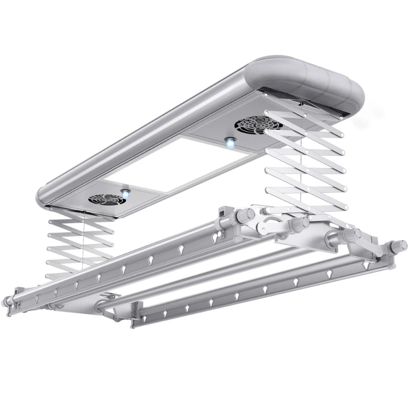 Smart Electric Ceiling Mounted Lifting Clothes Hanger Laundry Rack Wall  Mount Electric Clothes Dryer - Switching Power Supply - AliExpress