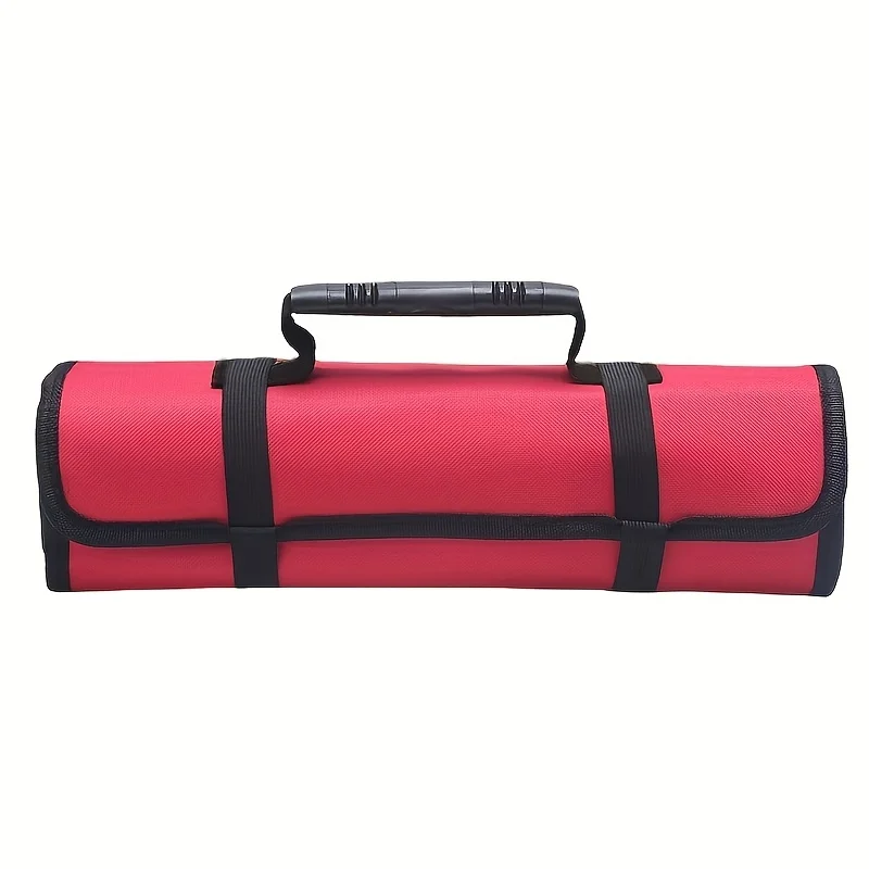 22 Pockets Oxford Canvas Folding Wrench Roll Storage Tools Waterproof Hand Roller 6