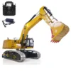 1/8 390F RC Hydraulic Excavator Metal Heavy Duty Construction Vehicles Painted Assembled Toys Model With Blushless Motor TH22724 2