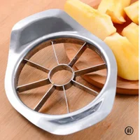 Kitchen Gadgets Stainless steel Comfort Handle Divider Apple Slicer Cutter Vegetable Fruit Tools Corer 4