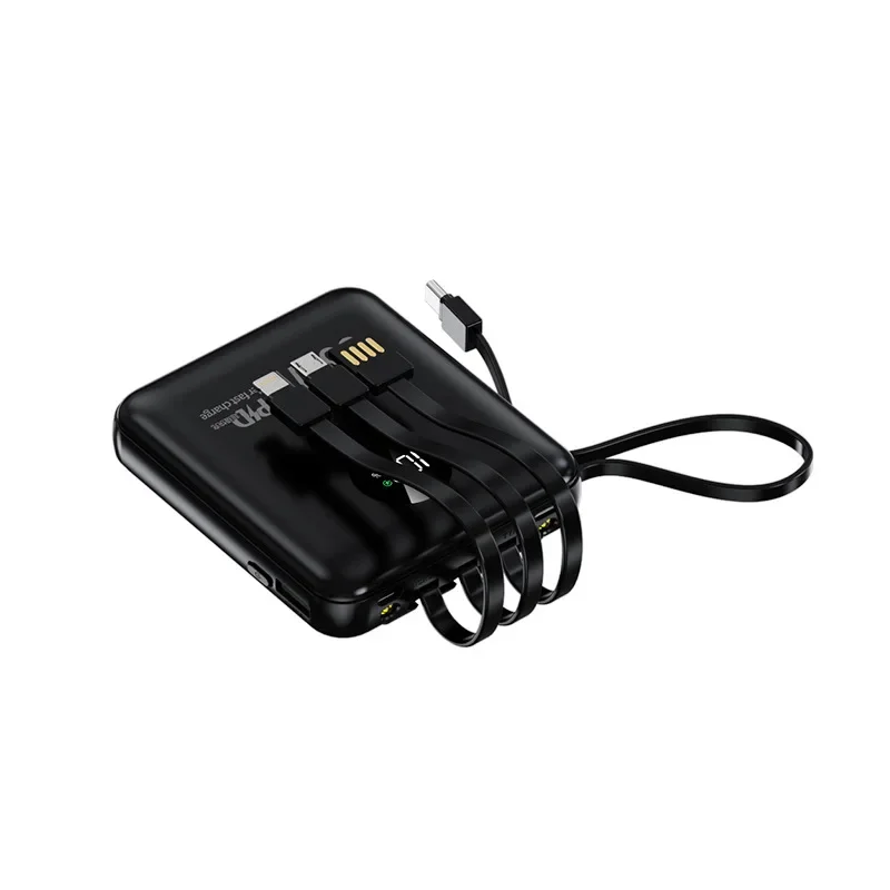 66W Super Fast Charging with Its Own Cable Power Bank 20000mAh Large Capacity and Small Mobile Power Supply 2