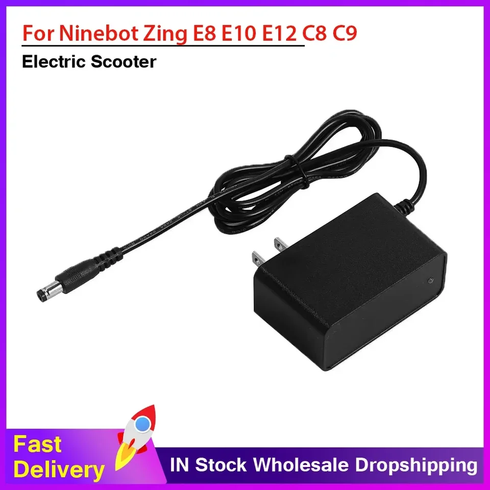 GO SOLID! Chargeur compatible avec Ninebot Zing Kids Kickscooters - GO GO SOLID! Chargeur compatible avec Ninebot Zing Kids Kickscooters - GO