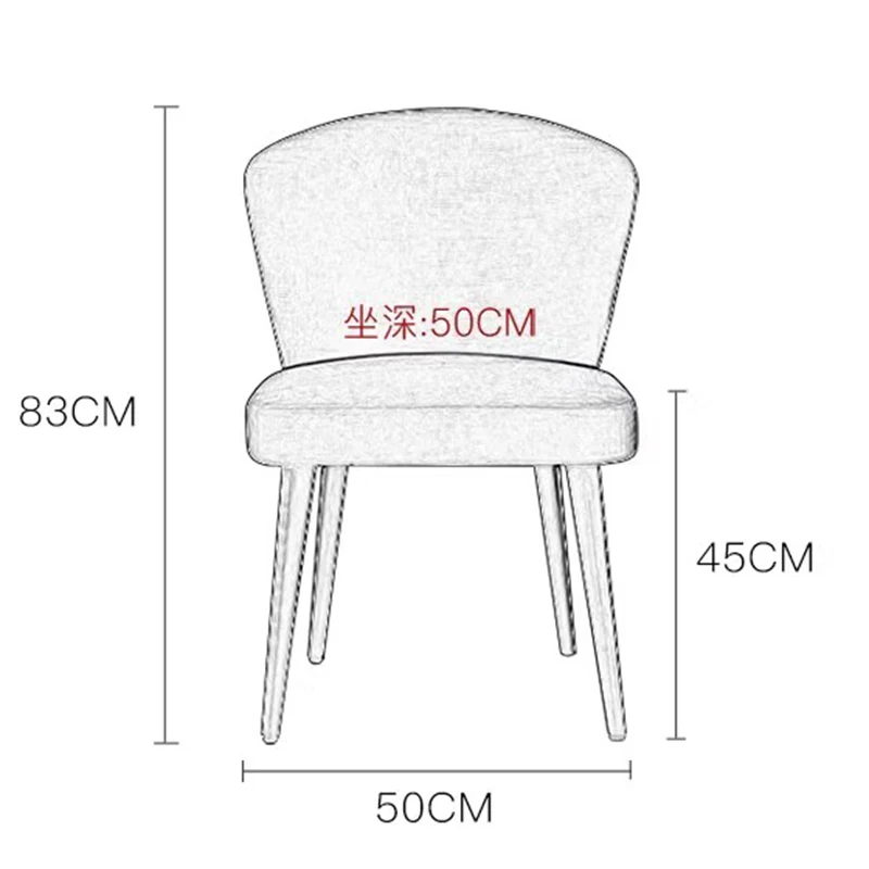 시트 쿠션 다이닝 체어, 골드 레그, 낮은 등받이, 이탈리아 다이닝 체어, 미드 센추리, Sillon 개별 가구