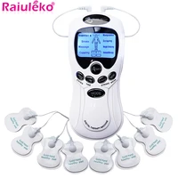 Electric 8 Modes Digital Therapy Muscle Stimulator Physiotherapy Microcurrent Low Frequency TENS Pulse Body Massager 1