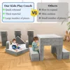 Modular  Play Couch, 20PCS Kids Modular Couch for 4 ,  Couch for Playroom, Modular Kids Couch for Boys and Girls 5