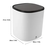 Mini machine à laver 4,5 L, nettoyage en profondeur en 10 minutes, 24 W, pour appartement, dortoir, hôtel, prise US 100-240 V 4