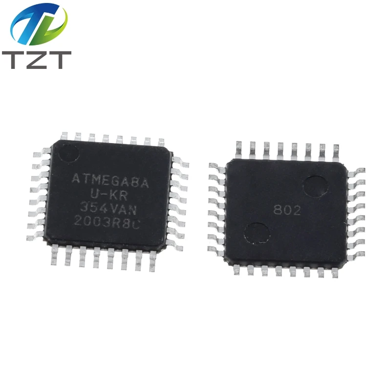 DIYTZT 1/5PCS 새로운 ATMEGA8 ATMEGA8A-AU 대신 (ATMEGA8L-8AU 및 ATMEGA8-16AU) Arduino용