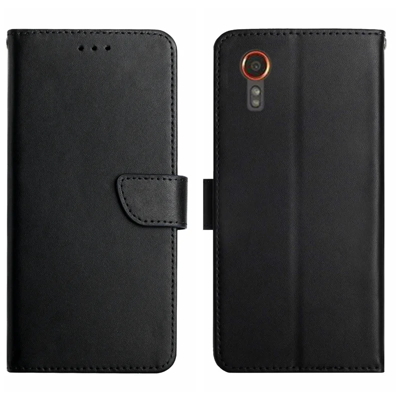 

Genuine Leather Case For Samsung Galaxy Xcover 7 Flip Case Phone Cover For Samsung Xcover7 5G Case Корпус. Wallet Holster