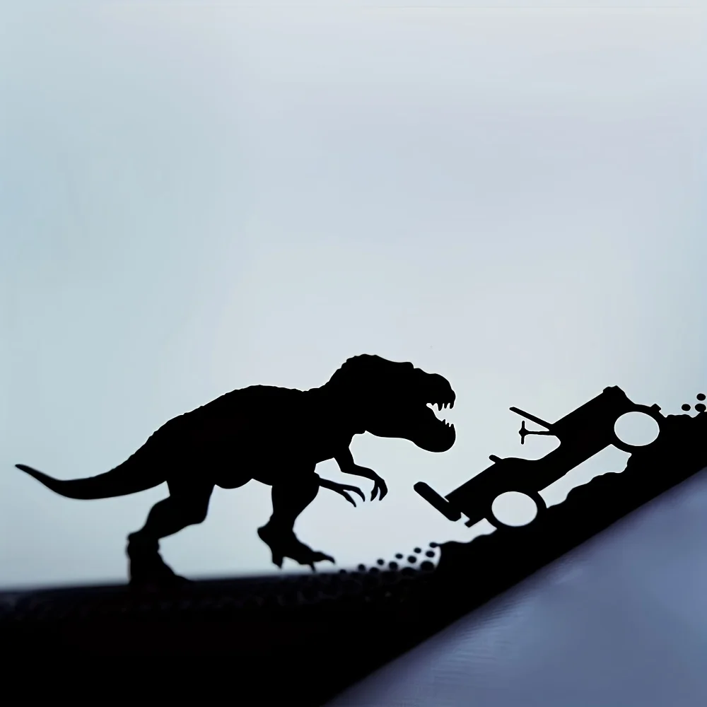 1개 독특한 공룡 - 자동차 디자인 스티커 번들, 여행 가방, 냉장고, 기타 케이스 및 공룡 공예품에 적합