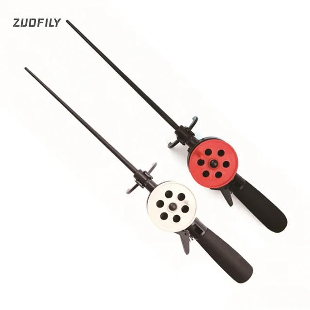 HOT Outdoor Shrimp Winter Fishing Rod Mini Lightweight Ice Fishing Rod Reel  Combos Winter Fish Rod Plastic Fishing Accessories