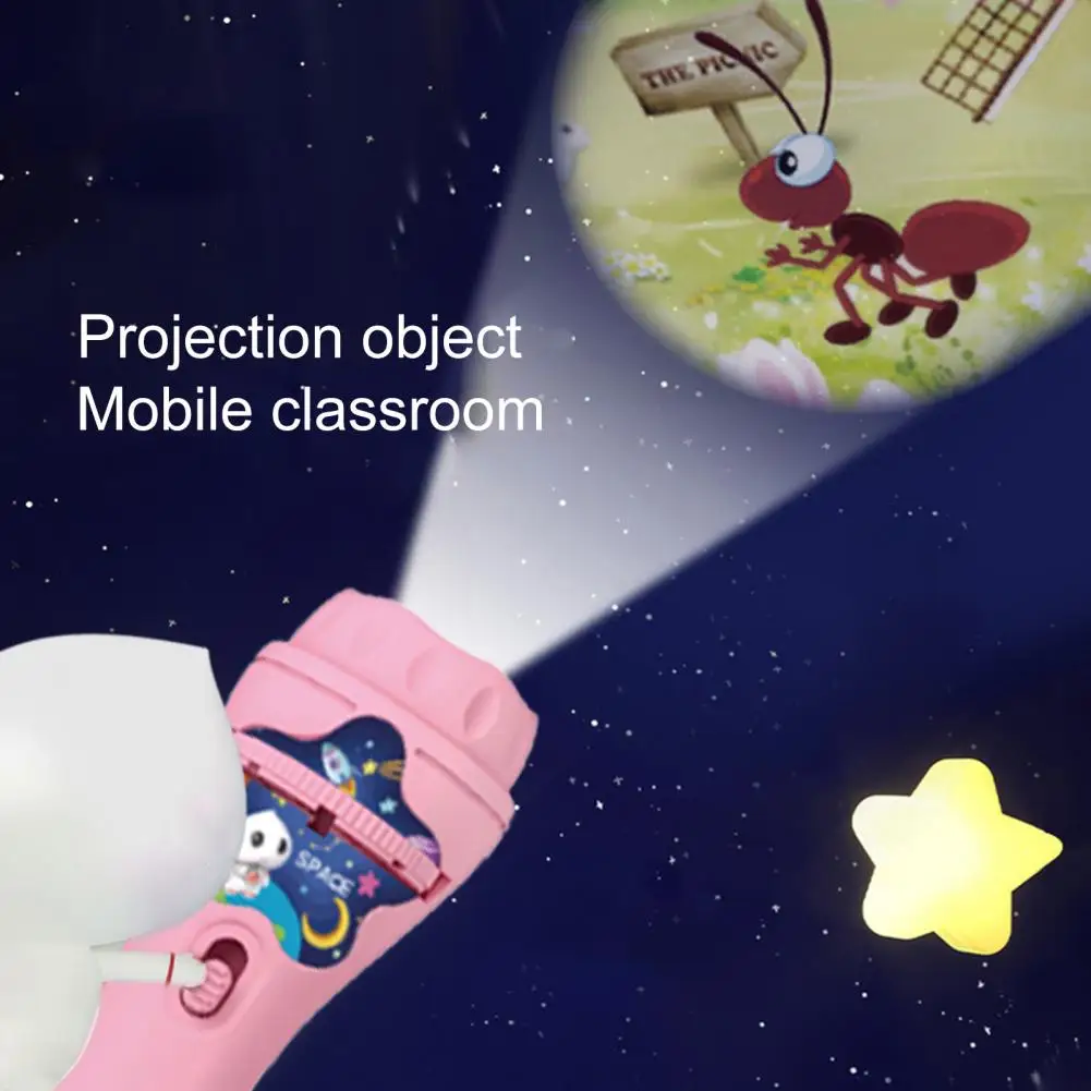 

1 Набор Забавный проектор для дошкольников, светильник, детский проекционный факел, легкий вес, успокаивающий