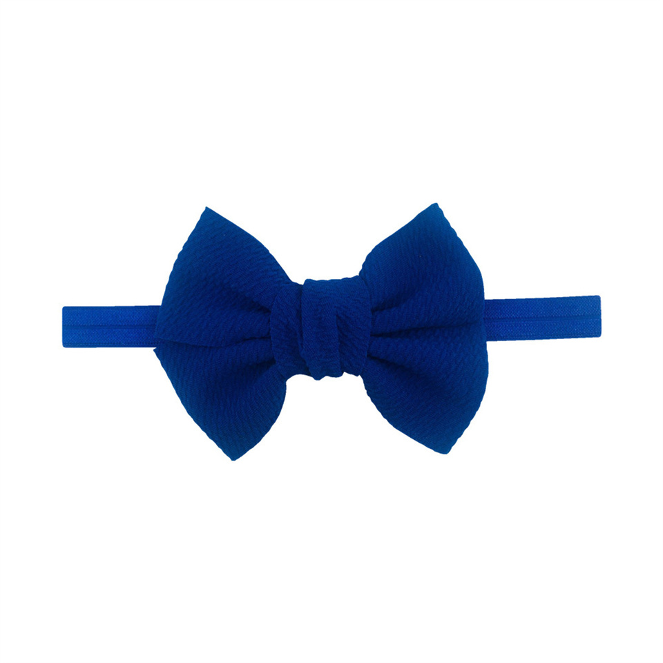 Kids Headwear Elastic Hair Bands for Baby Cute Ribbon Bowknot Headband Infant Girls Hair Accessories