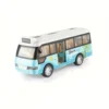 School Bus Toys Cars Die Cast Plastic Little Cars City Bus With Sound And Light Up Friction Powered Cars Play Toys Gift For Kids 4
