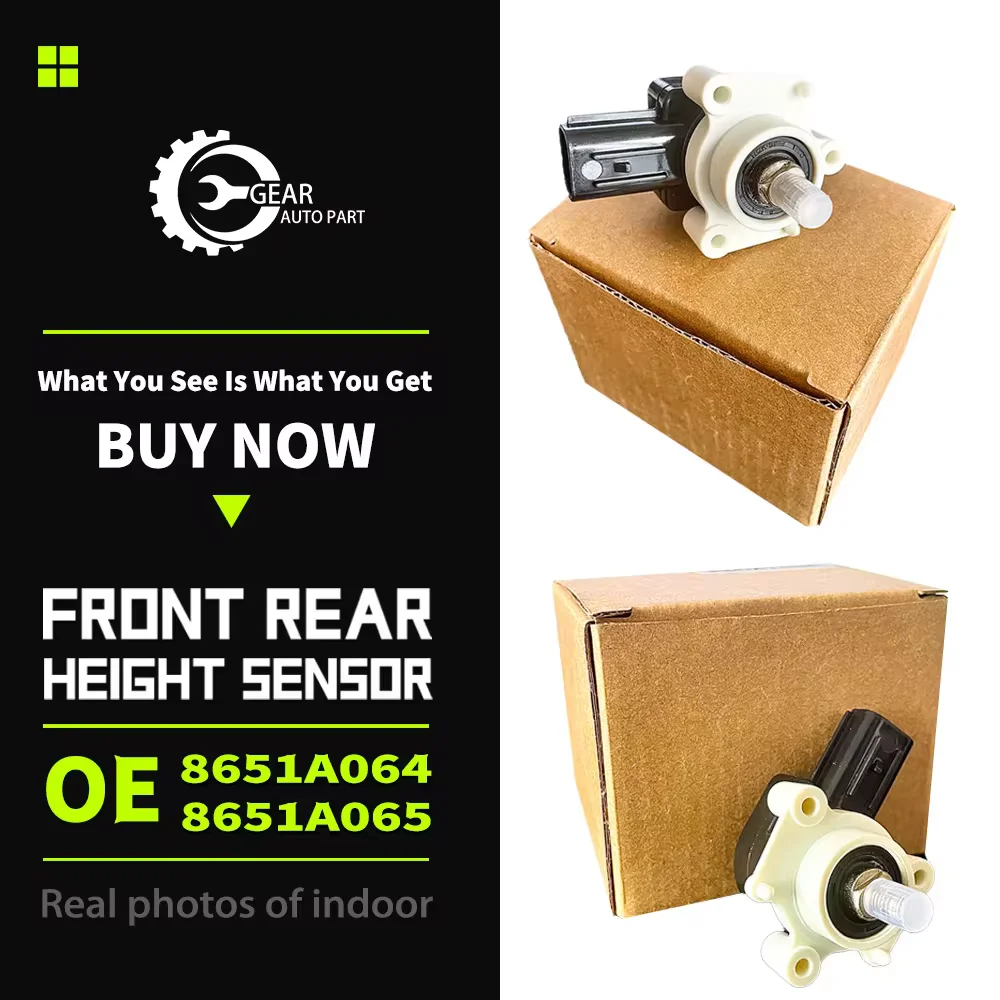 Car Body Height Sensor Lever front Rear Height Sensor 8651A064 8651A065 Fit For Mitsubishi Pajero Montero 4 IV 2007 -