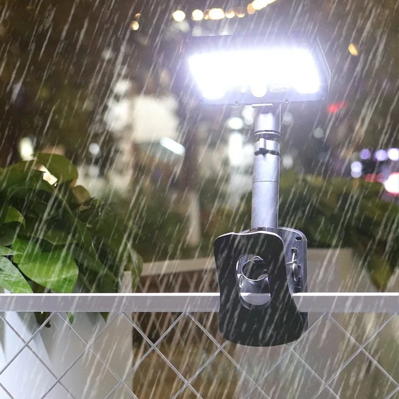 Solar-Powered 92-LED Motion Sensor Outdoor Waterproof Lamp