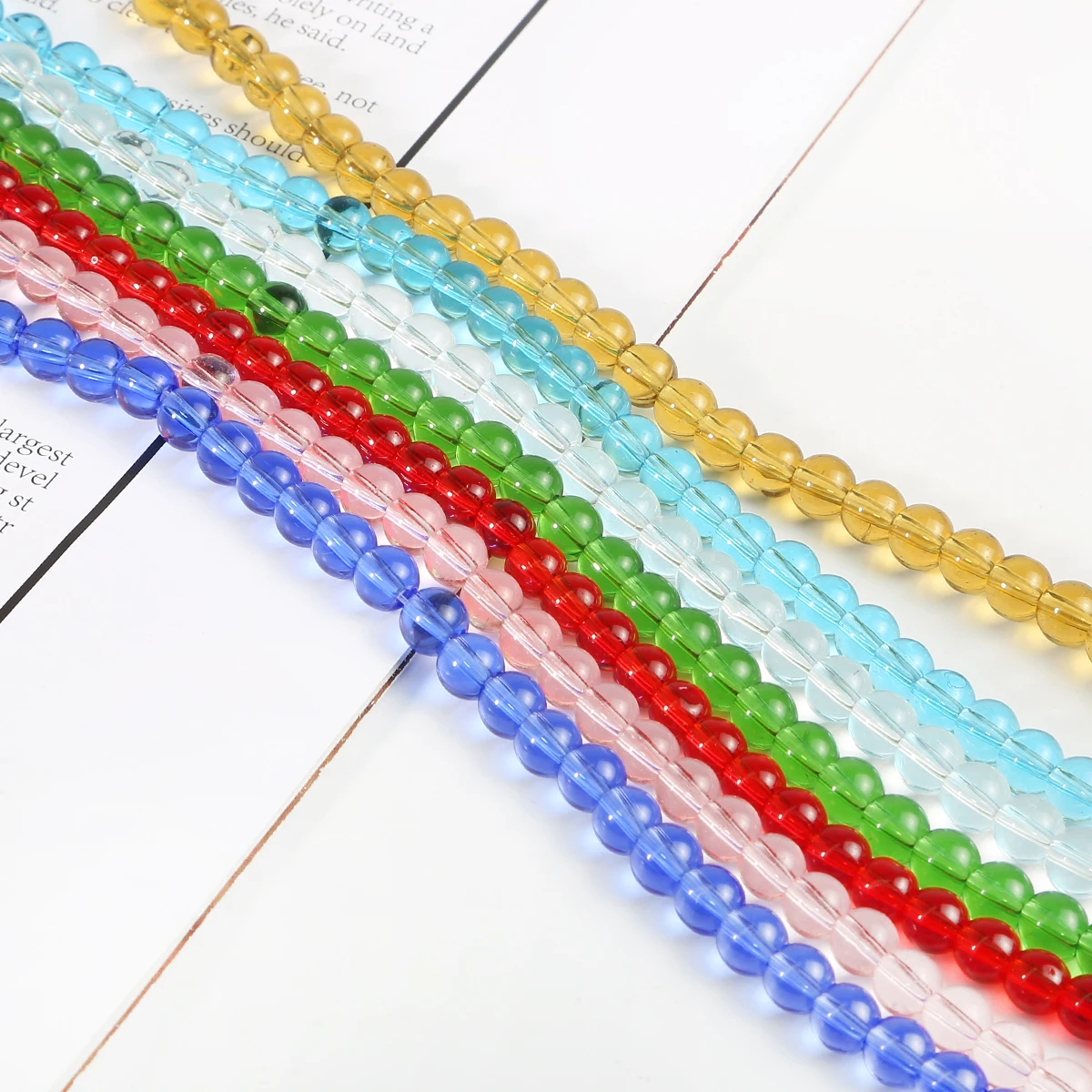 50 stücke 6mm Doppelkegel 5301 Österreich Kristall Perlen Lose Perlen Schmuck Machen kostenloser versand BBA015 – Detail 6