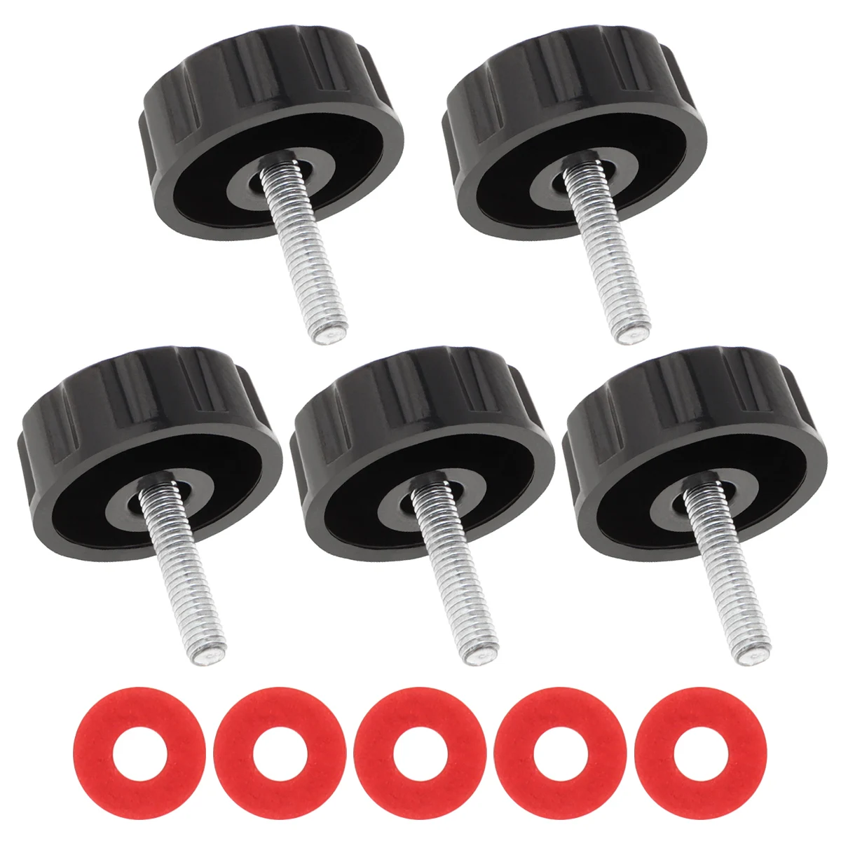 Spinning Fishing Accessory 5pcs/set Universal Serviceable Fishing Reel Handle Screw Caps for Spinning Reel Crank Power Foldable Handle