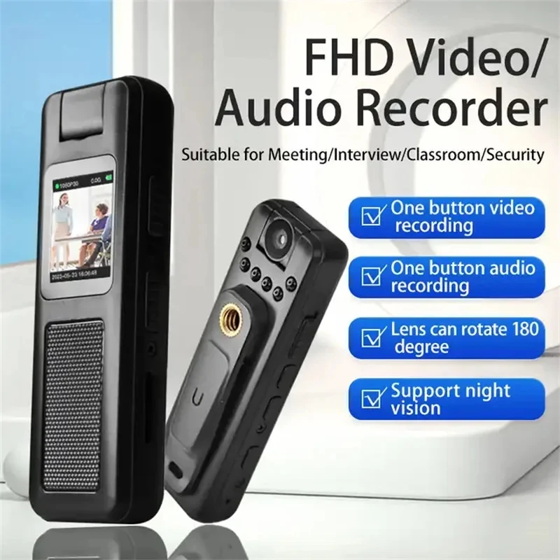 Wide Angle Lens DV Sport Live Streaming 1080P Hd   Night Vision Audio Meeting Voice Recorder Professional Digital Video Cameras