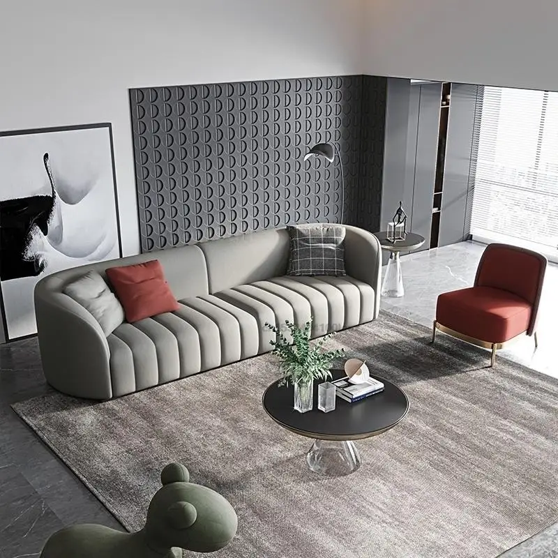 

Modern Luxury Designer Waterproof Simple Lounge Fabric Sofa Couch Living Room Corner Furniture Apartments Sofa Technology