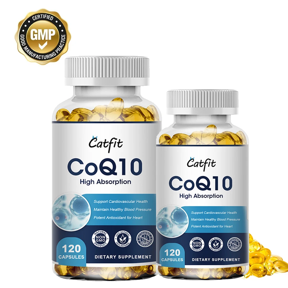 Pure CoQ10 Coenzyme Q10 Supplement Antioxidant Enzyme Vitamin