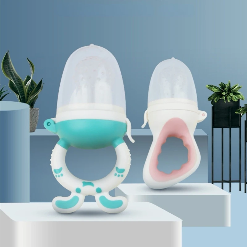 Silicone Fruit Feeder Fresh Food Nibbler Baby Pacifiers Feeder Nipples For Kids