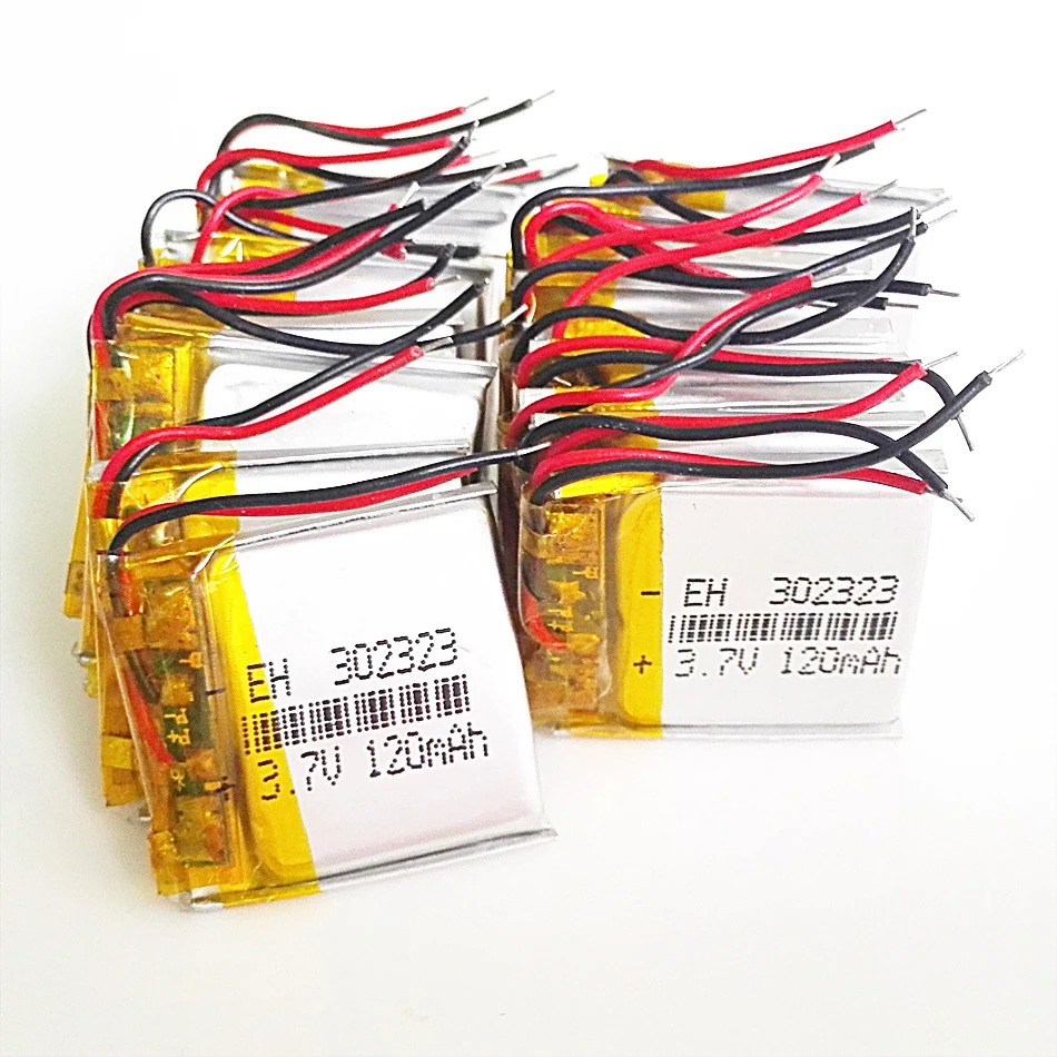 こんに Amazon.com: Liter 3.7V 120mAh 302323 Lipo Battery