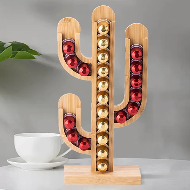 Porte capsules Nespresso cactus