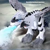 Spray Jurassic Dinosaurs Robot Mechanical Animal Model  Dragon Velociraptor Intelligent Walking Toys Gifts For Children 5